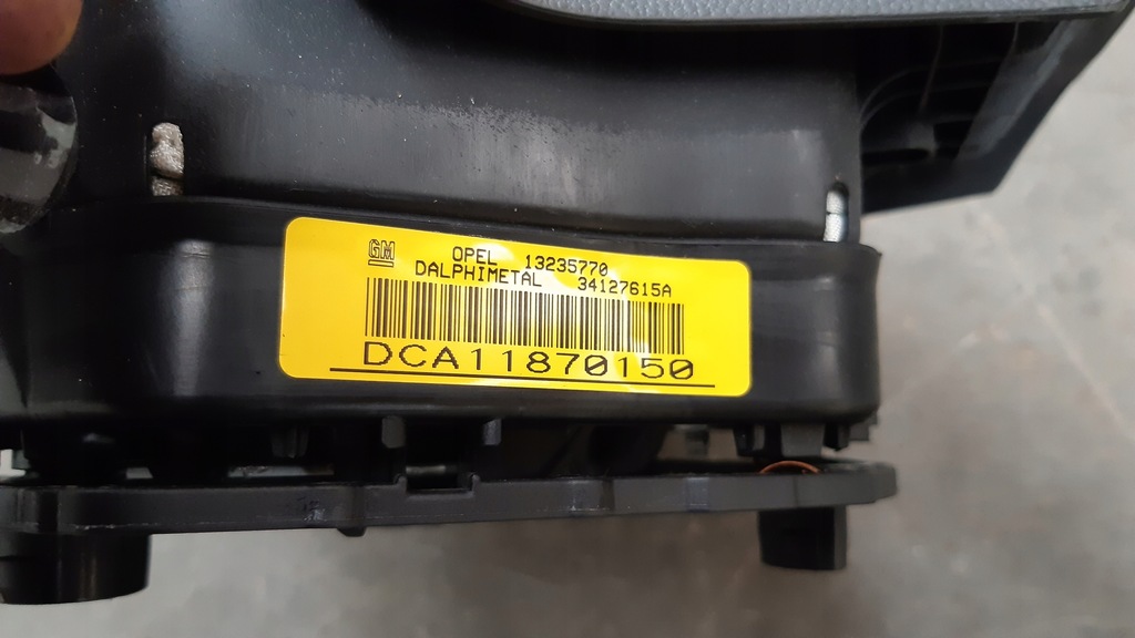 фото №7, Панель приладів подушки безпеки консоль kpl opel corsa d