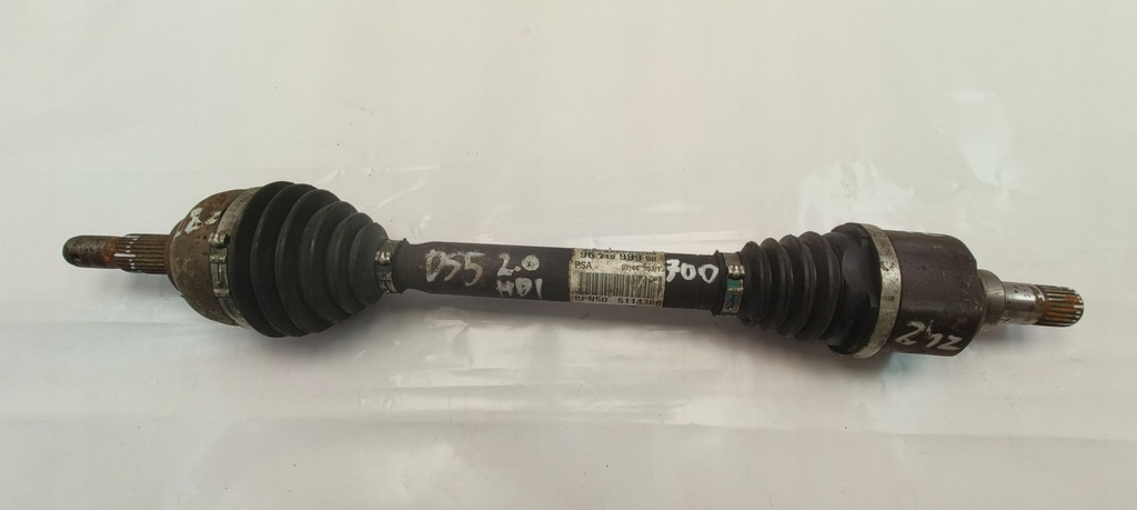 фото №1, Citroen ds5 2.0 приводной вал левая 9671999980