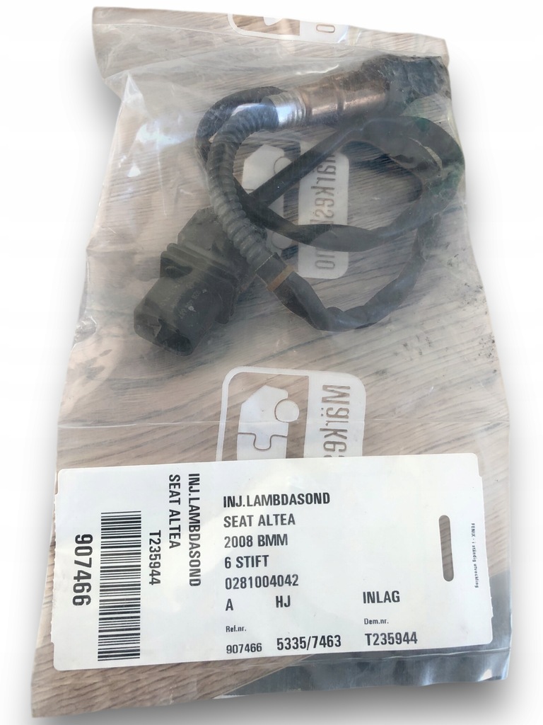 фото №1, Seat altea датчик лямбда-зонд 0281004042