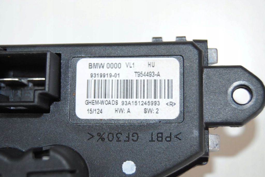 фото №5, Bmw 3 gt f34 2015 резистор / резистор вентилятор обдув