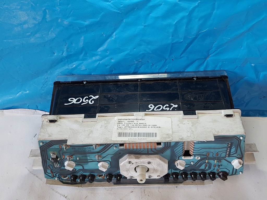 фото №11, Счетчик приборная панель opel frontera 2.2 16v 91150007