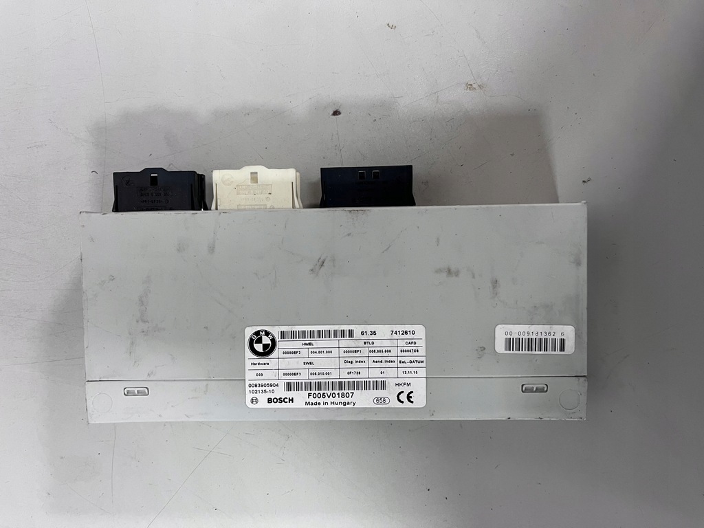 фото №1, Bmw f11 блок керування кришки багажника f005v01606