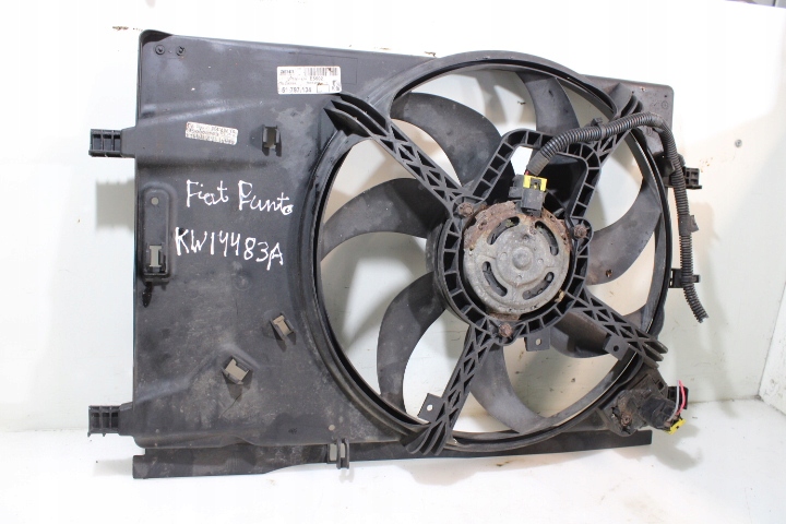 фото №1, Вентилятор радиатора fiat grande punto 1.4