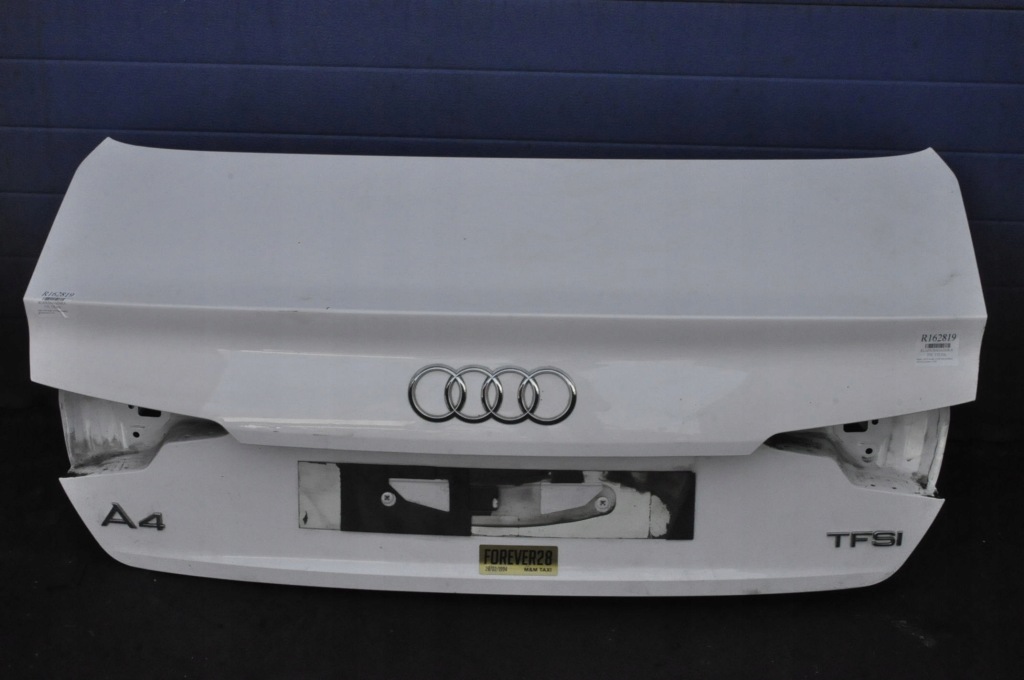 фото №1, Audi a4 b9 кришка багажника багажника задня задня sedan ly9c