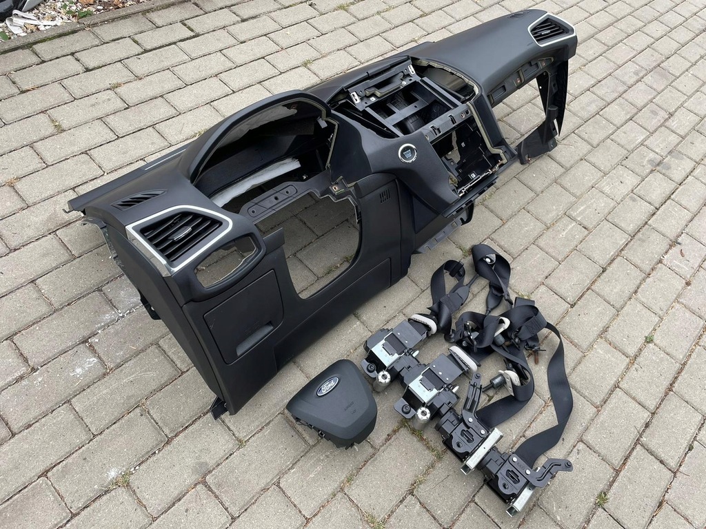 фото №6, Ford edge mk2 ii подушки безопасности воздушные консоль eu. приборная панель ideał