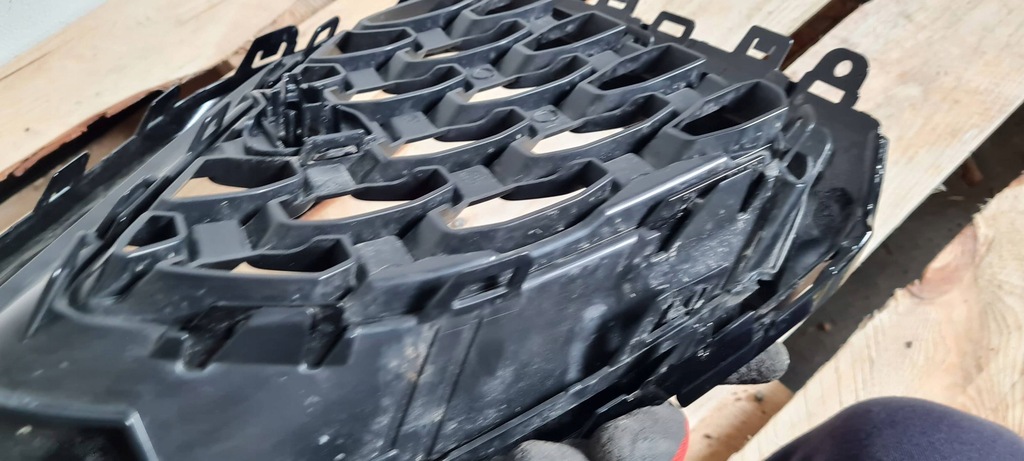 фото №15, Sq8 4m q8 решётка бампера правая правый перед sline czarna 4m8853054a