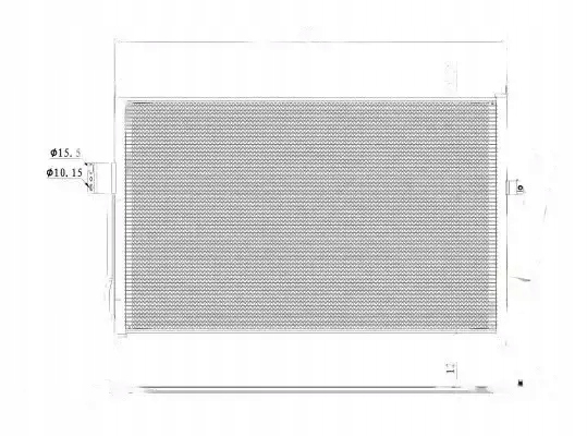 фото №1, Конденсатор радиатор кондиционера 350490 nrf