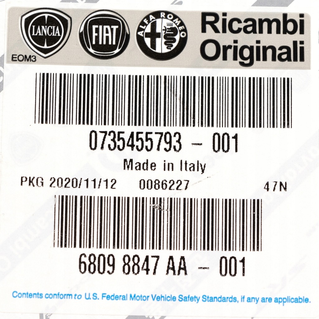 фото №8, Накладка крыла l треугольник fiat 500 abarth 595