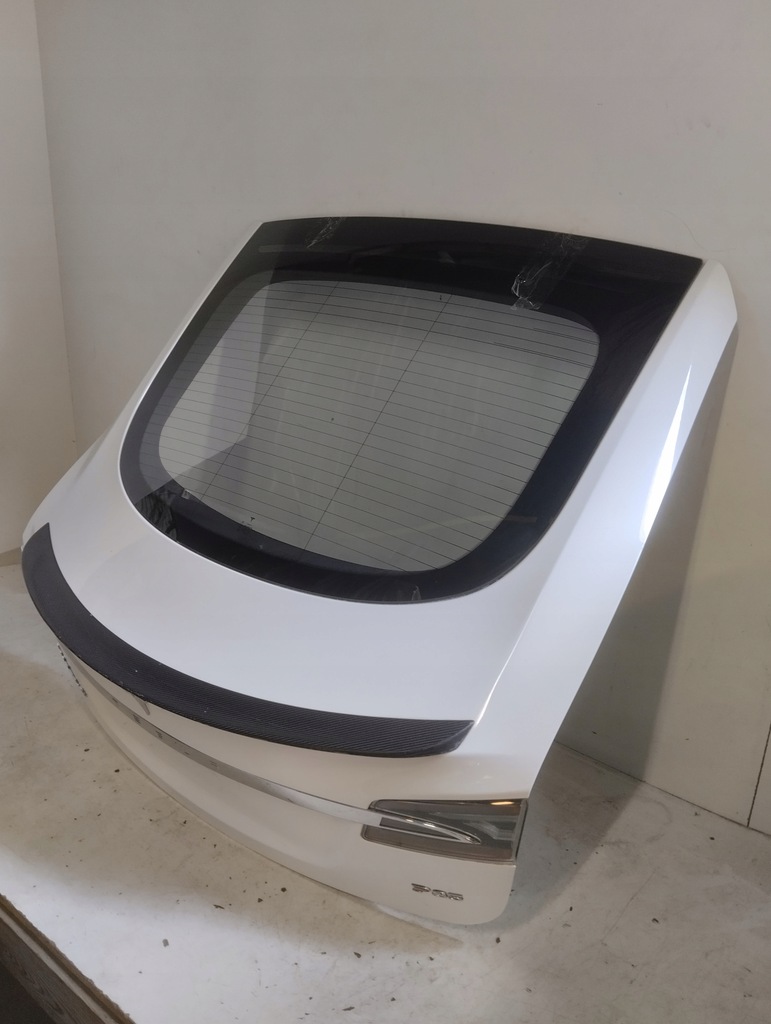 фото №6, Tesla s крышка багажника багажника комплектная белый