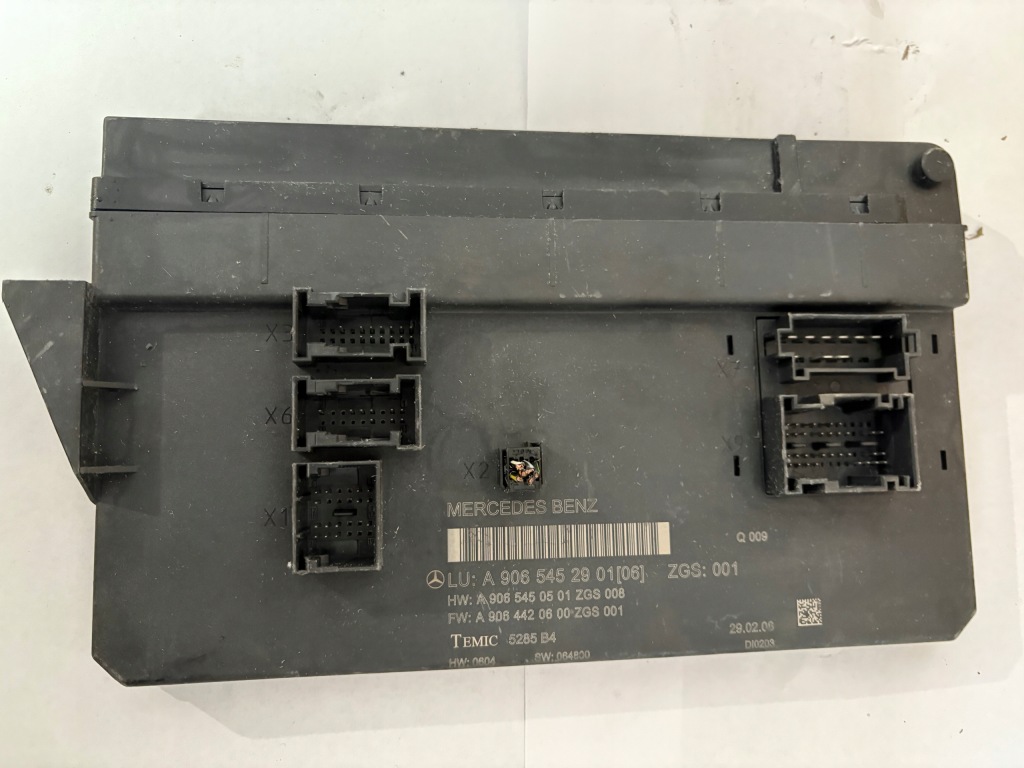 фото №1, Блок керування/ модуль комфорту mercedes a9065452901 regał 772