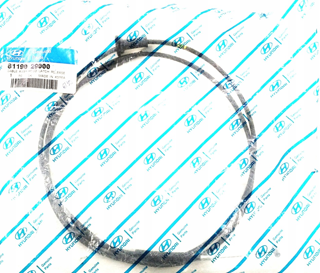 фото №1, Трос капот hyundai elantra 1996-2000 nowa оригинальный номер