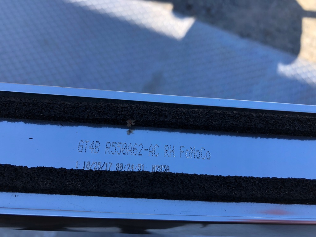 фото №9, Рейлинг крышный правый хром ford edge mk2