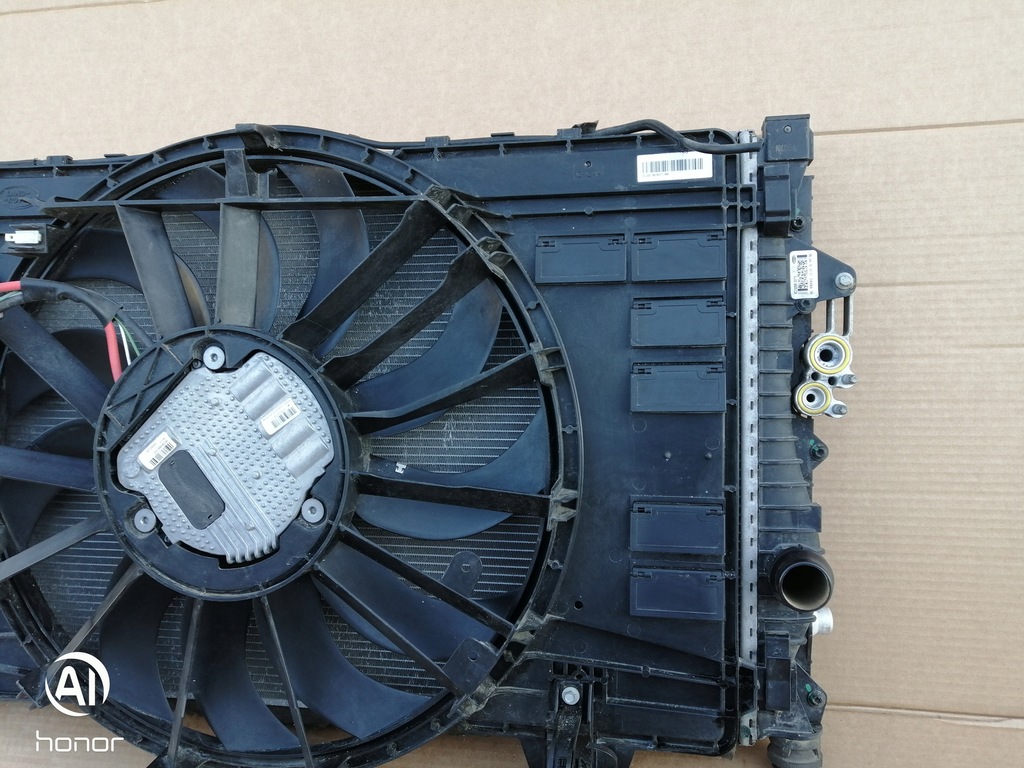 фото №14, Комплект радіатор вентилятор gj32-8k230-ab land rover evoque 2.0d 16r