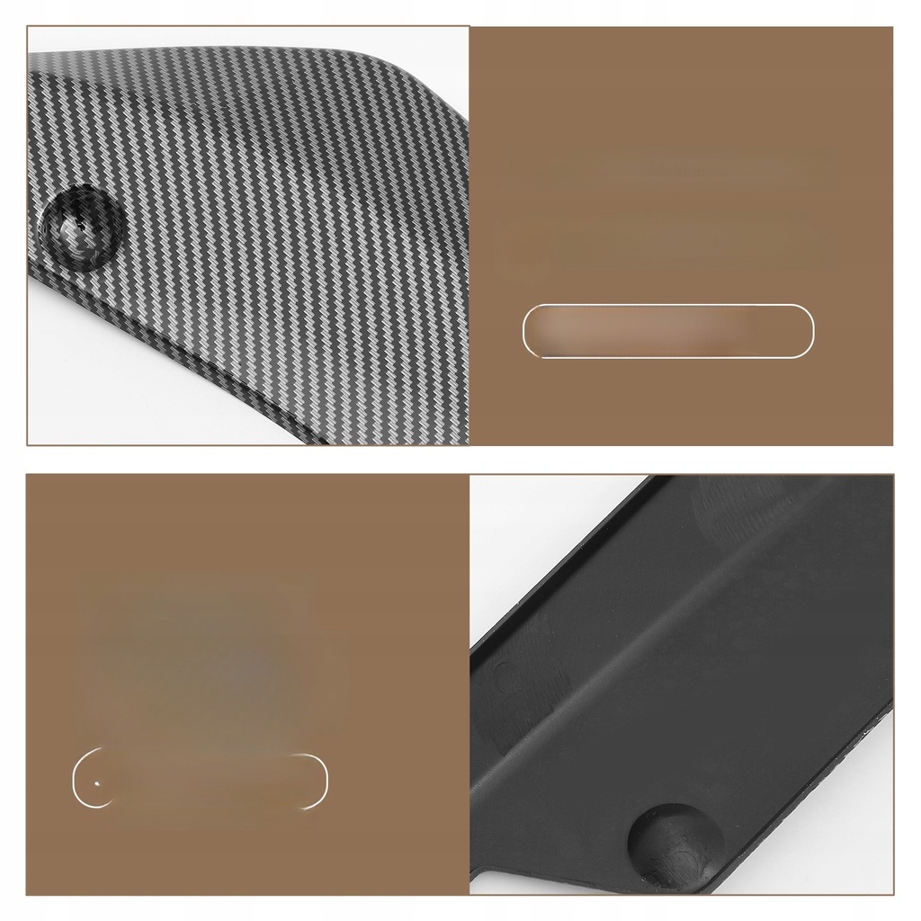 фото №10, Защита бампера автомобильный молдинг спойлера бампера заднего молдинг декоративная бампера автомобильный