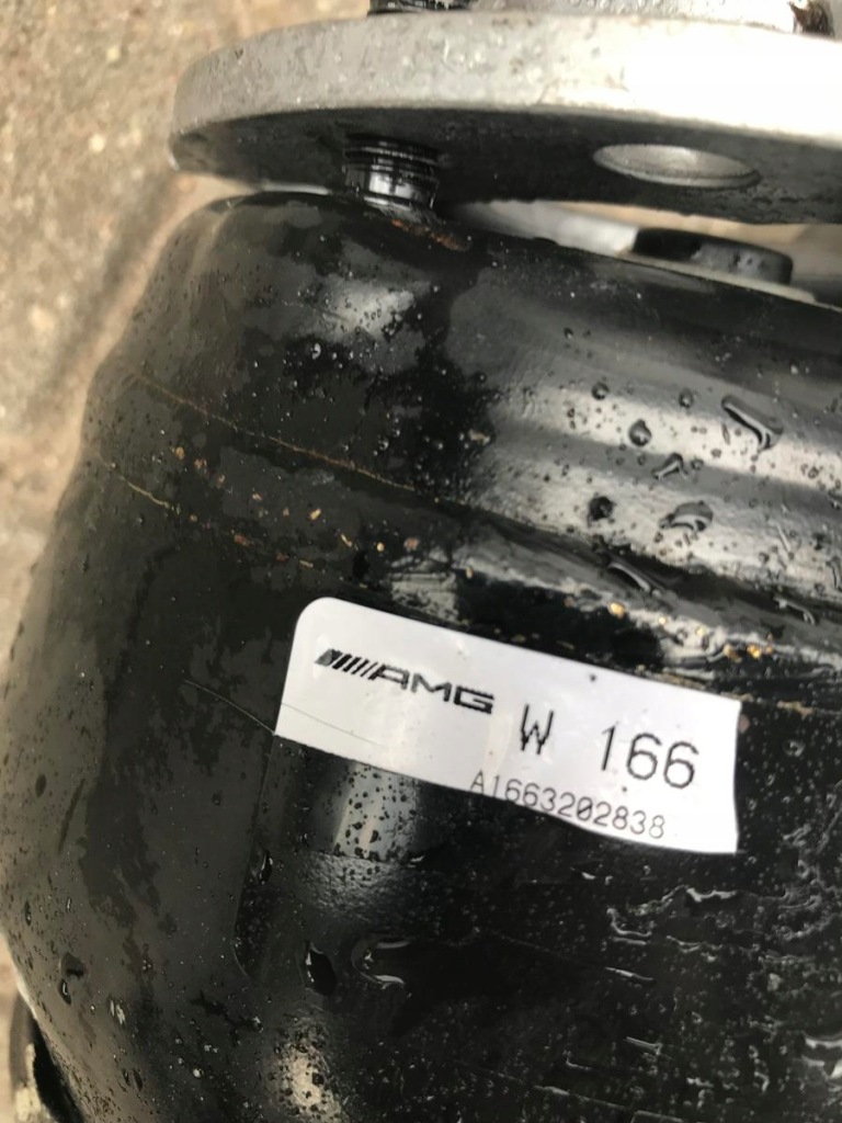 фото №3, Mercedes w166 x166 gl gls 6,3 amg амортизатор перед airmatic a1663202838