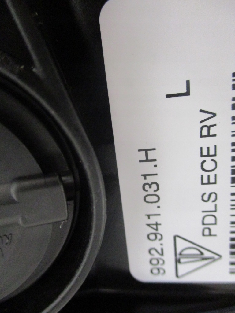 Ліхтарі  full led porsche carrera 992 992941031h Доставка