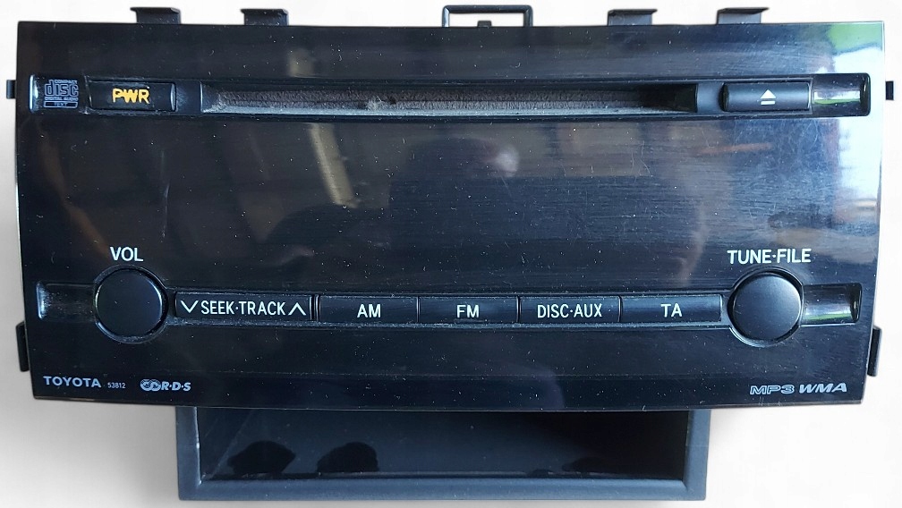 фото №1, Toyota prius ii 04-09 радіо програвач cd 86120-47220