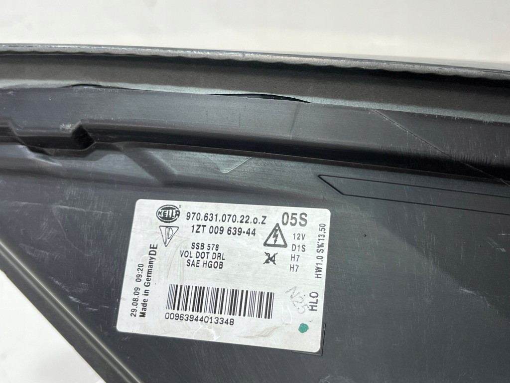 фото №8, Лампа правий перед ксенон panamera 970 cała ! usa !