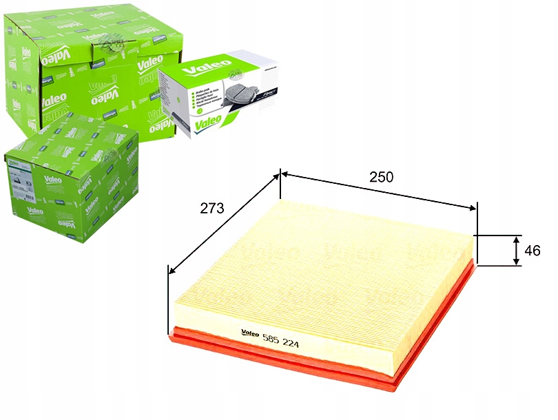 фото №1, Valeo 585224 фильтр воздуха