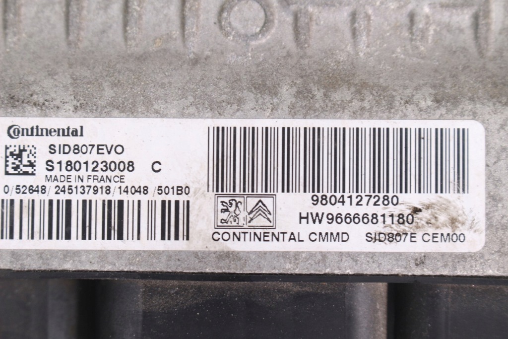 фото №6, Бортовой компьютер двигателя 9804127280 citroen c4 picasso ii 1.6 e-hdi