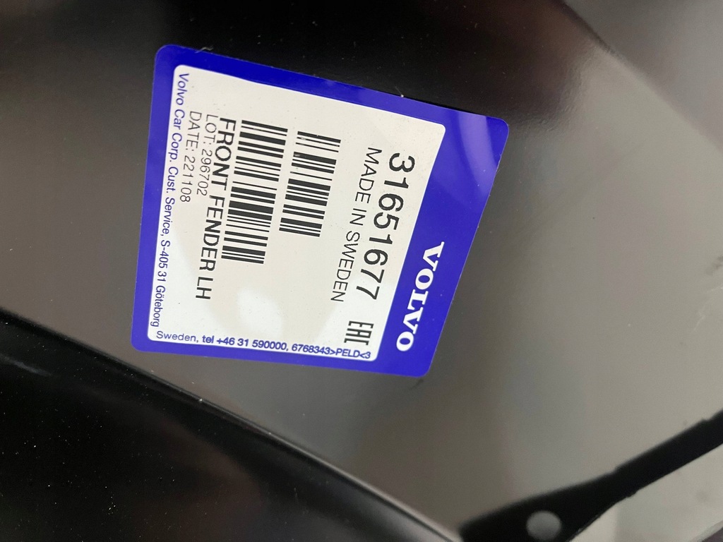 фото №11, Volvo xc90 гибрид plug in крыло левый 15 - 24