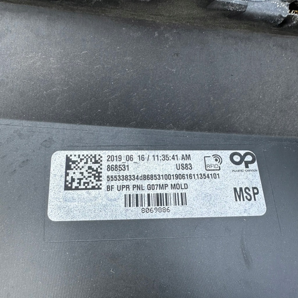 фото №9, Бампер перед передний bmw x7 g07 19r- оригинальный номер 5111-8069886