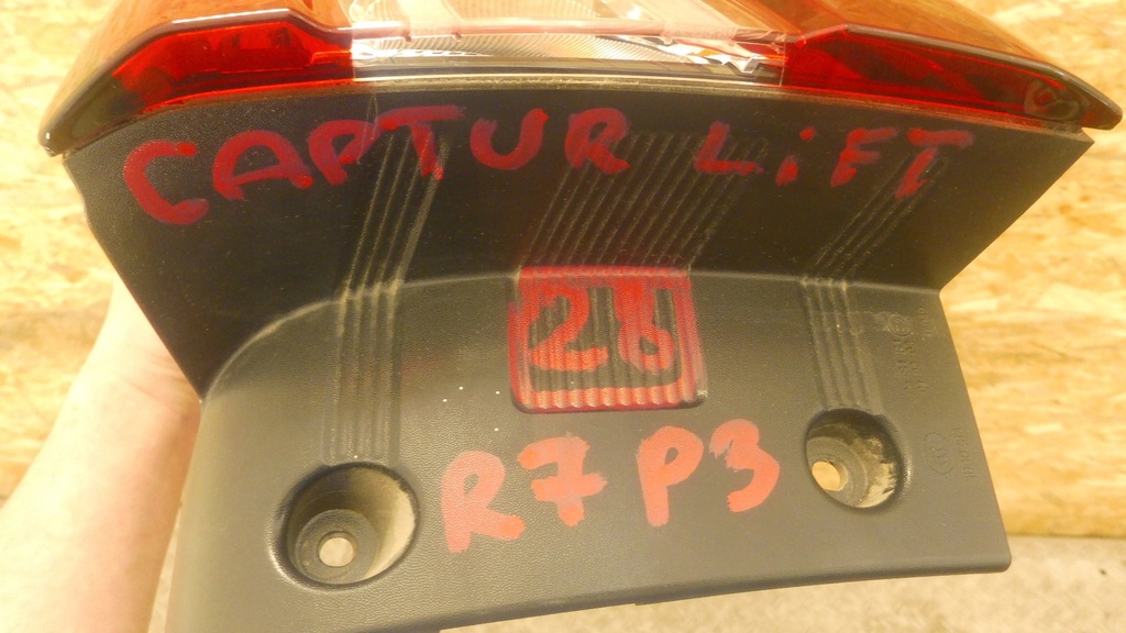 фото №5, Лампа led правая задняя задняя captur lift