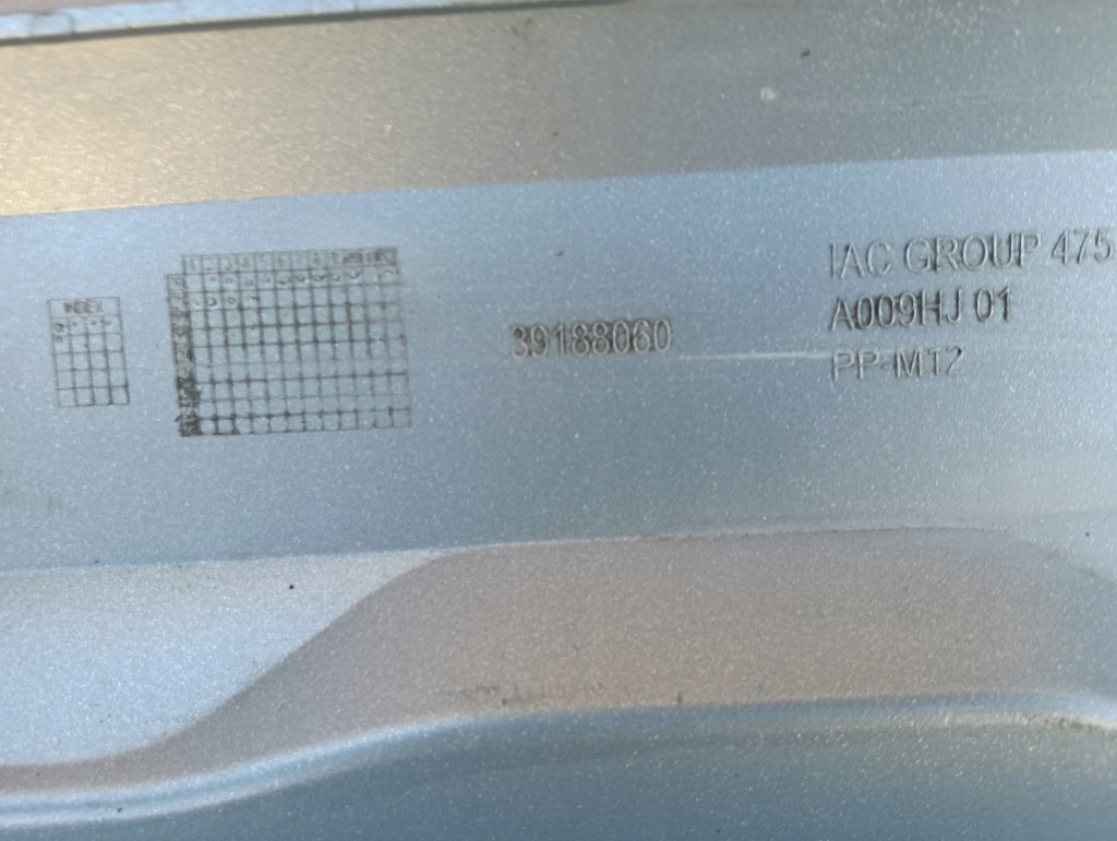 фото №10, Накладка спойлер бампера задня 39188060 opel crossland x