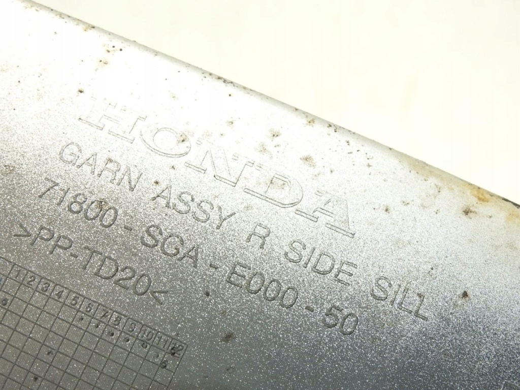 фото №5, Молдинг накладка порог правая nh632m honda cr-v ii