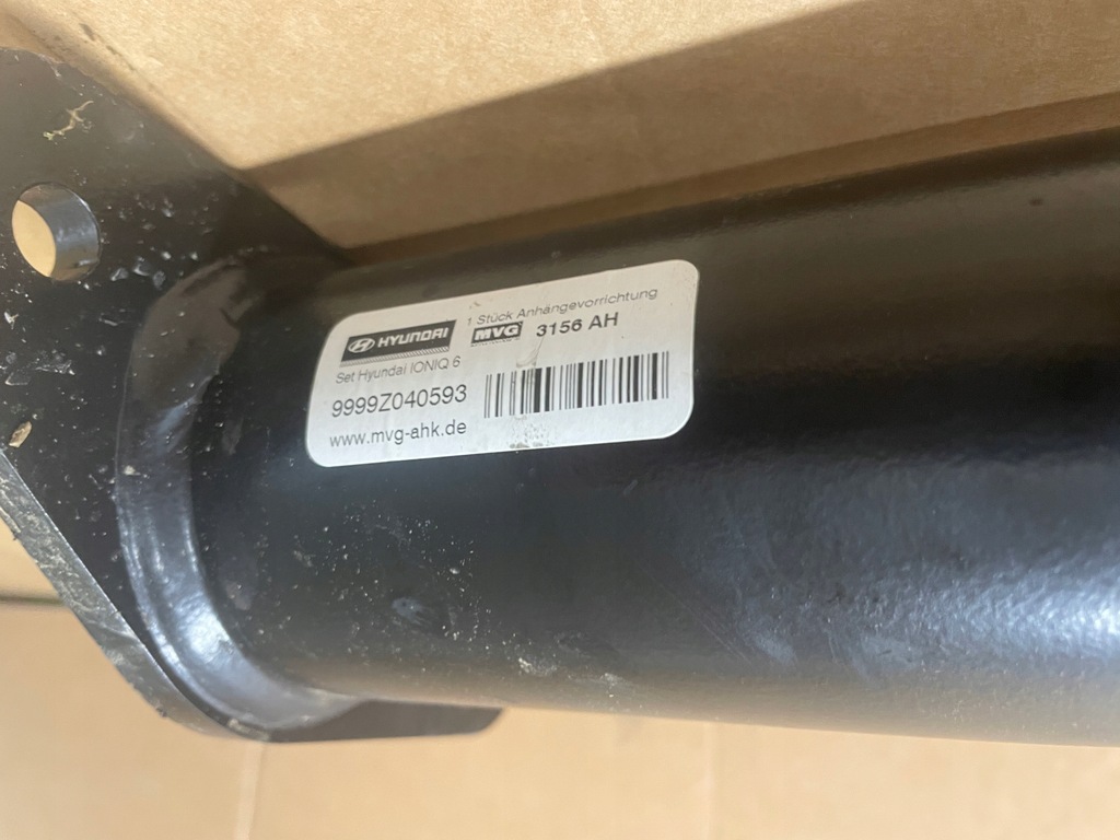 фото №6, Hyundai ioniq 6 hak буксировочный балка шар оригинал mvg 9999z040593