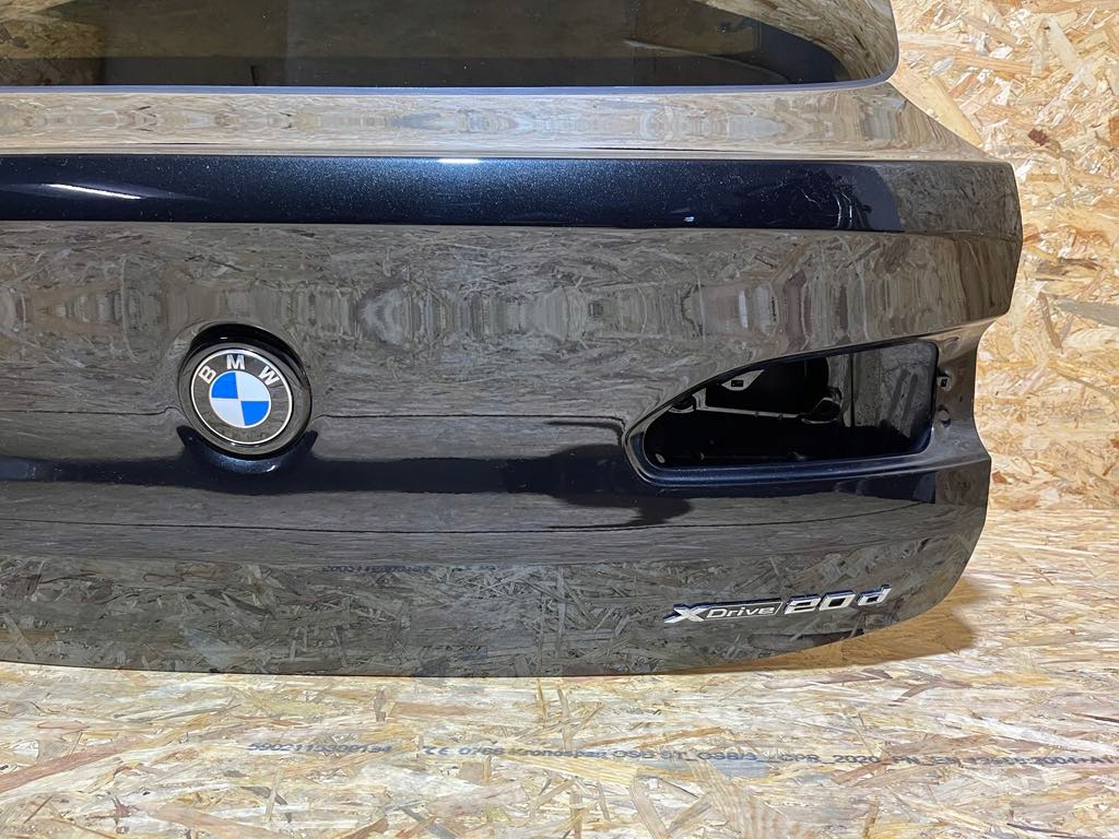 фото №9, Комплектна кришка багажника багажника bmw x4 g02 lci 475 black sapphire 24r оригінал