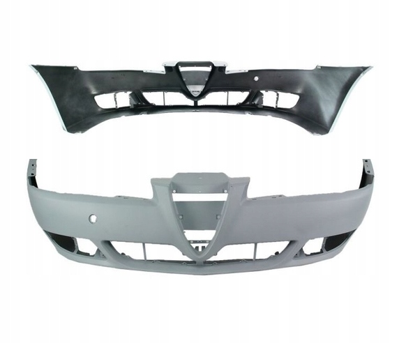 фото №1, Alfa romeo 156 lift 2003-2005 бампер передний