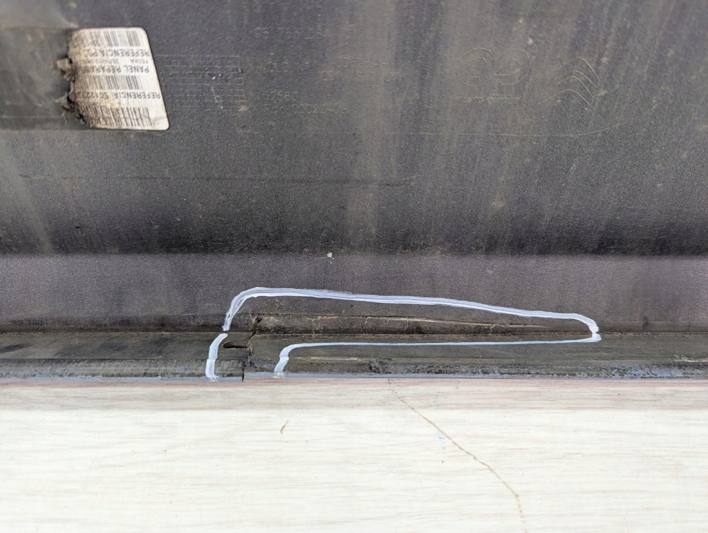 Enda кришки молдинг спойлер citroen c4 grand picasso 9676506477 Зі Шроту