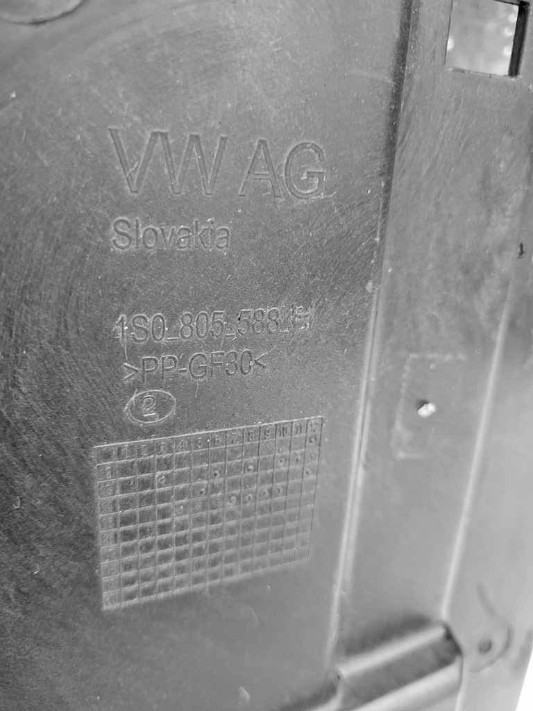 фото №9, Pas передній / підсилювач citigo vw up! seat mii / gt ts 2011-2019