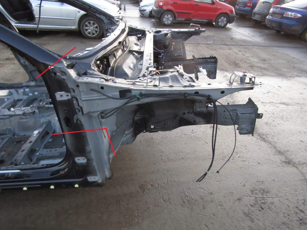 Купить Mazda cx-30 24r лонжерон правый  четверть перед передняя правая  41w