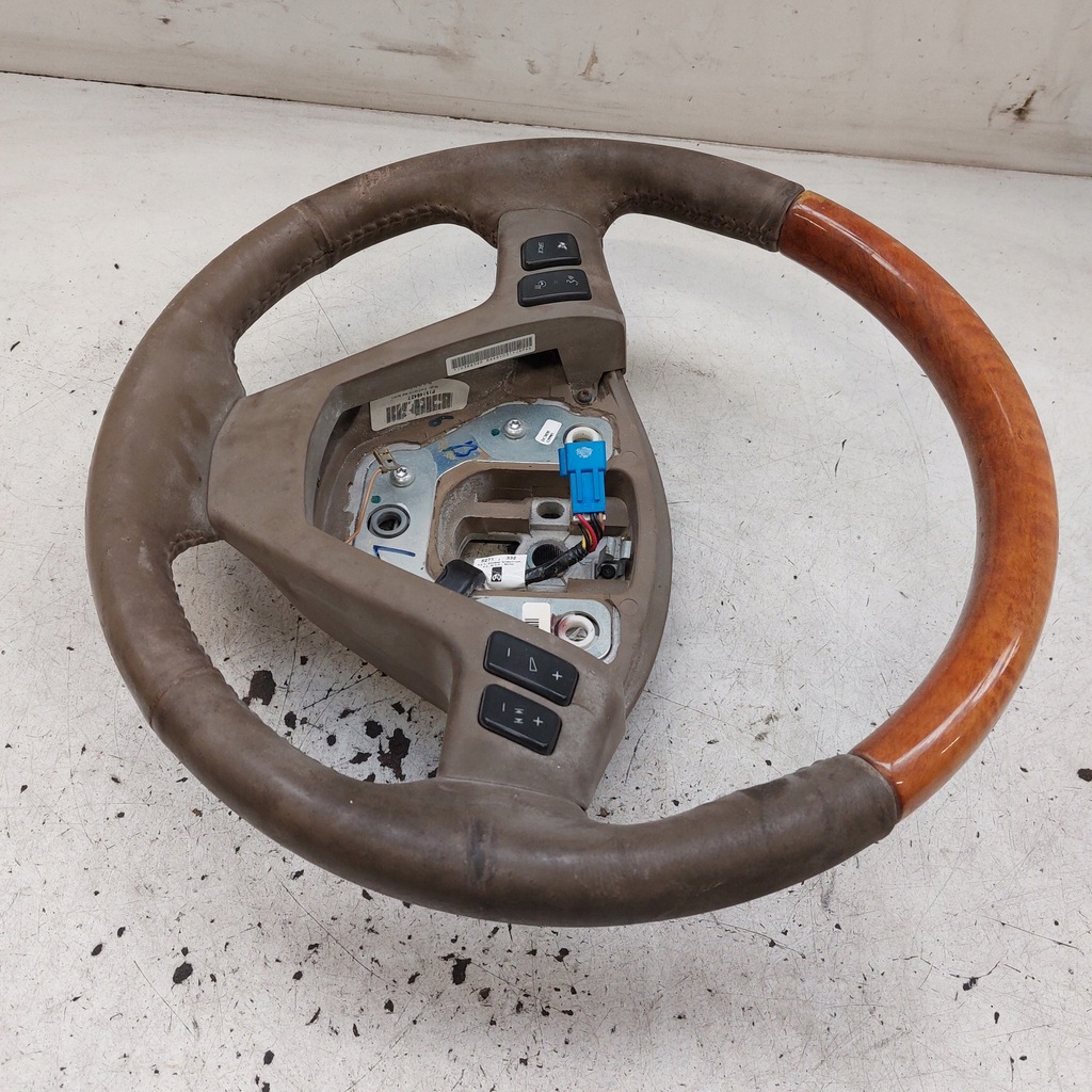 фото №9, Cadillac sts воздуховод кожа drewno + подушка водителя подушка безопасности