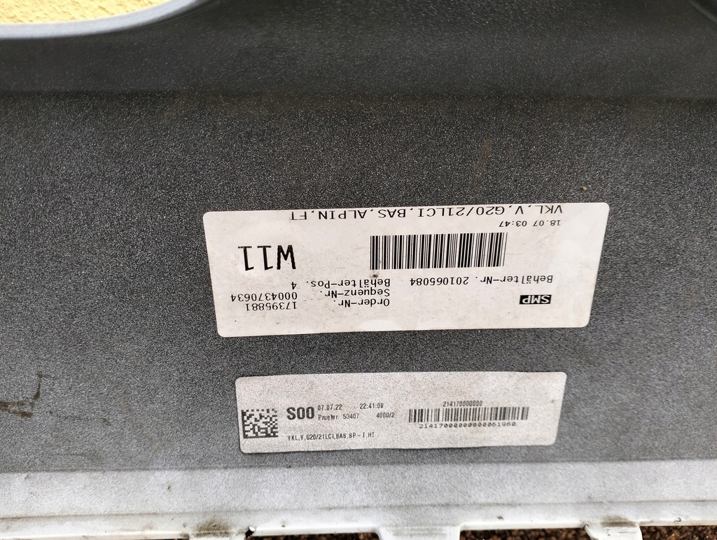 фото №6, Бампер передний bmw 3 g20 g21 lift lci