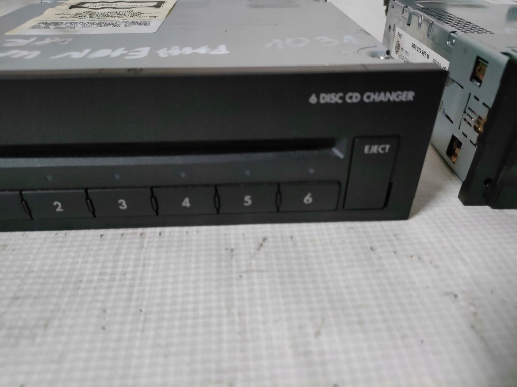 фото №4, Vw phaeton радио cd чейнджер 3d0035110a