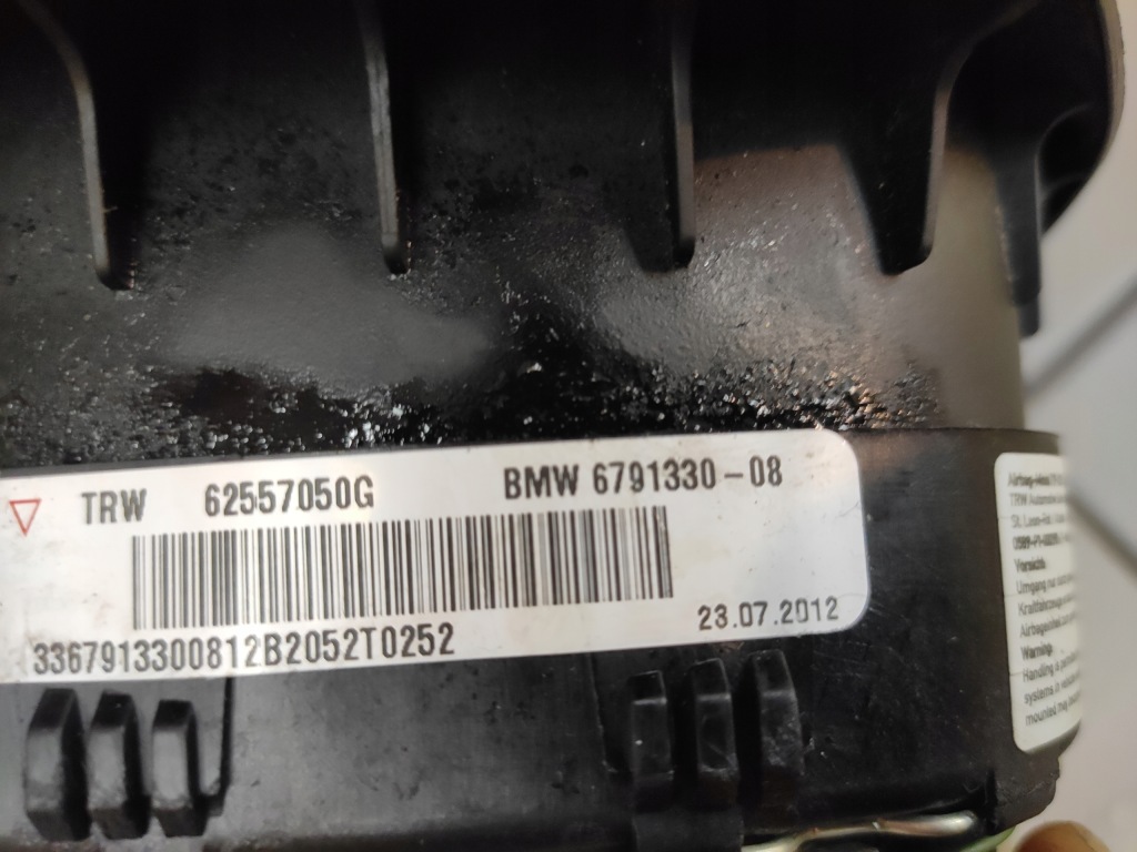 фото №10, Bmw 1 f20 f30 f21 подушка повітряна подушка безпеки водія керма oryg