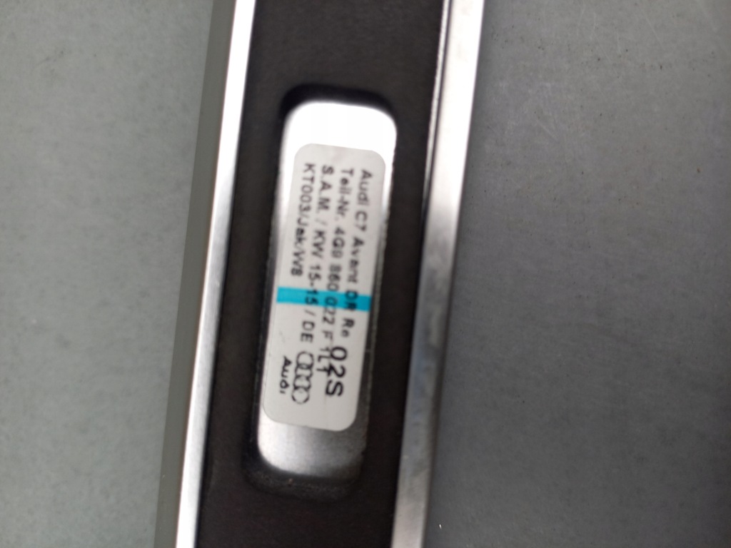 фото №7, Audi rs6 рейлінги дахові satyna комплект 4g9860021f