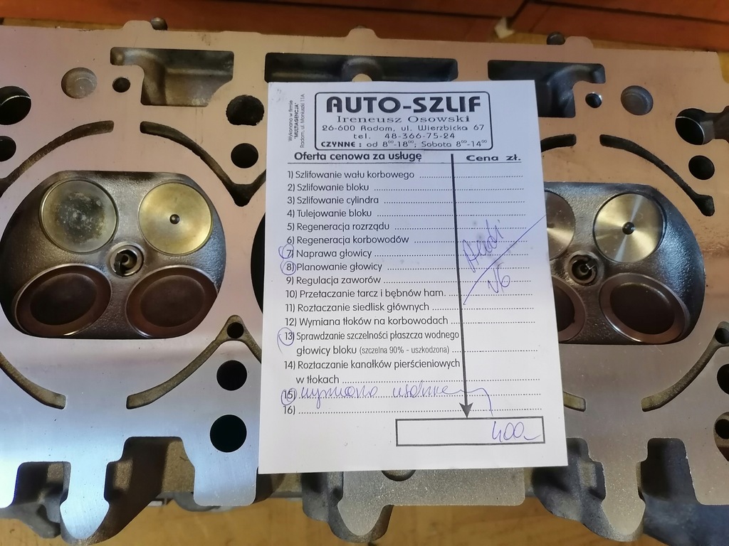 фото №11, Головка правая audi 3.2 fsi 06e103373d восстановленная