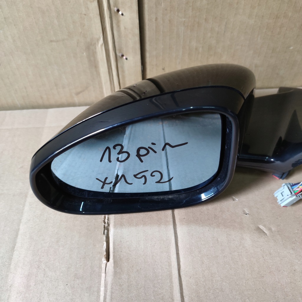 фото №4, Jaguar f-type зеркало левая 10+3 13pin чёрные