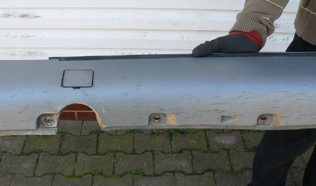 фото №4, Молдинг накладка поріг поріг ліва mercedes w140