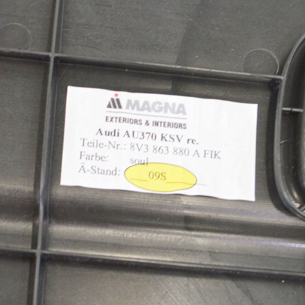 фото №8, Audi a3 s3 8v 2012 обшивка / обивка / багажника