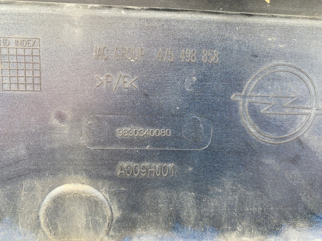 Opel corsa f бампер перед 9830340080 475498858 оригинал Доставка
