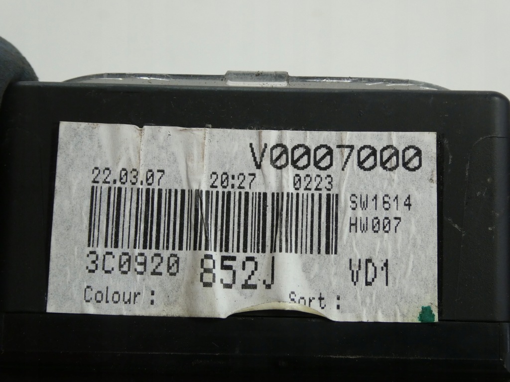 фото №8, Счетчик приборы vw passat b6 1.9tdi 260км/ч