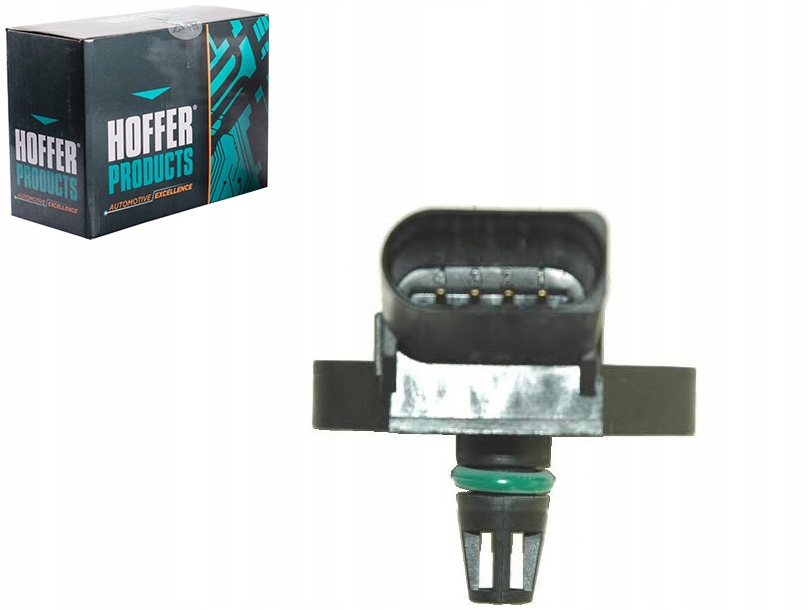 фото №1, Датчик тиску повітря - труба впускна [hoffer