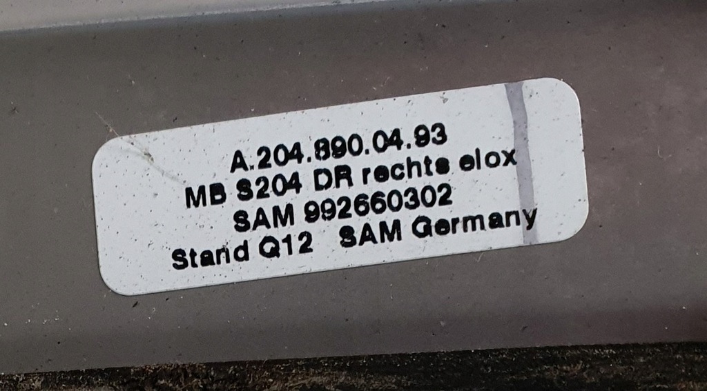 фото №6, Рейлінги дахові mercedes w204 kombi хром lift