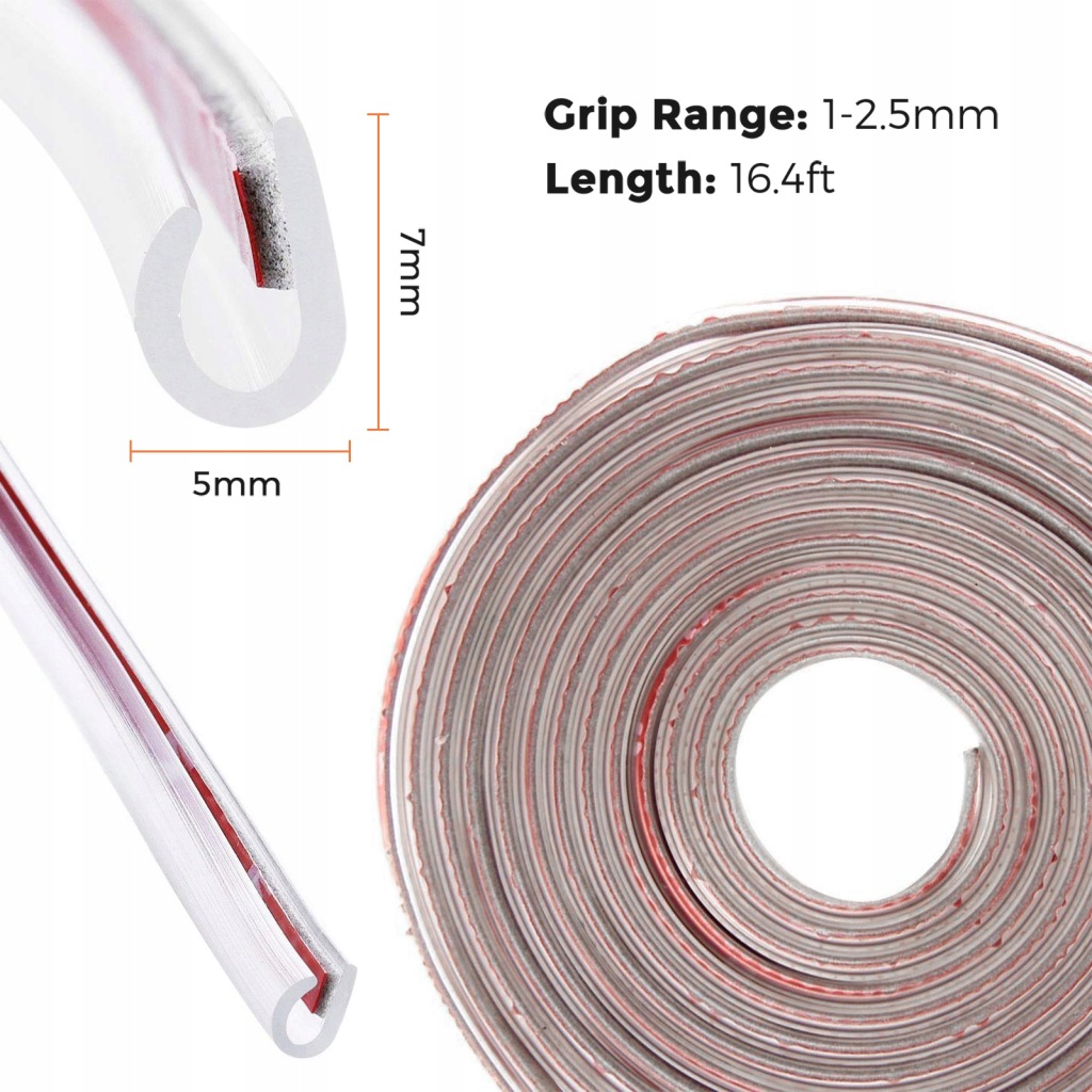 фото №7, Захист прокладка край край двері автомобіля