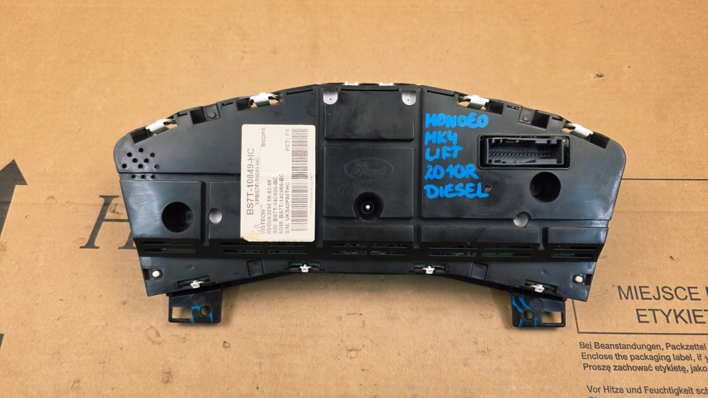 Mondeo mk4 fl 10-14 s-max mk1 10-15 панель великий дисплей 2010 r. дизель Зі Шроту